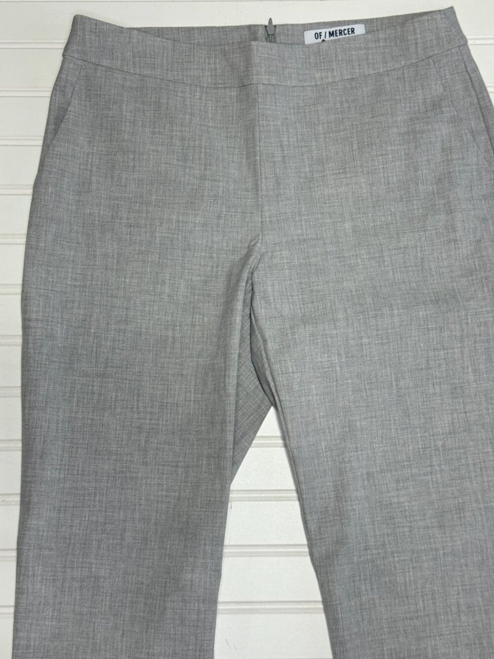 Of Mercer Gray Tailored Pants Size 6 Workwear Career NWT - Picture 4 of 7